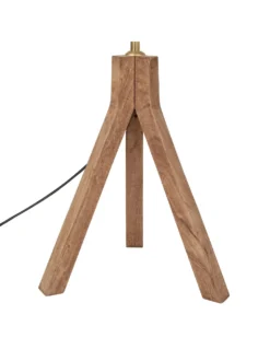Bordlampe BEKI Mangotræ Brun