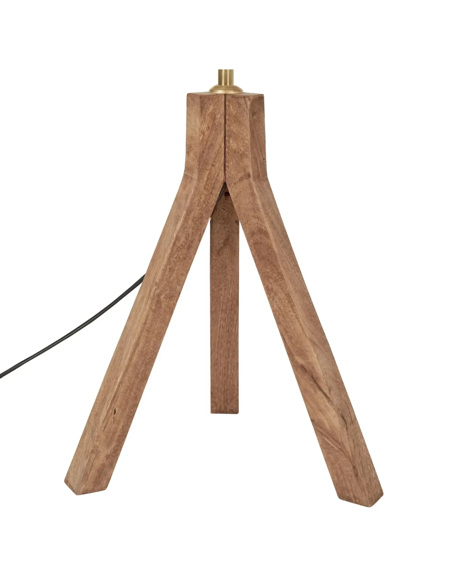 Bordlampe BEKI Mangotræ Brun