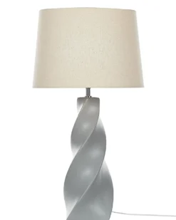 Bordlampe BELAYA Keramik Grå