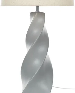 Bordlampe BELAYA Keramik Grå