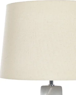 Bordlampe BELAYA Keramik Grå
