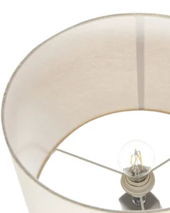 Bordlampe BELAYA Keramik Grå