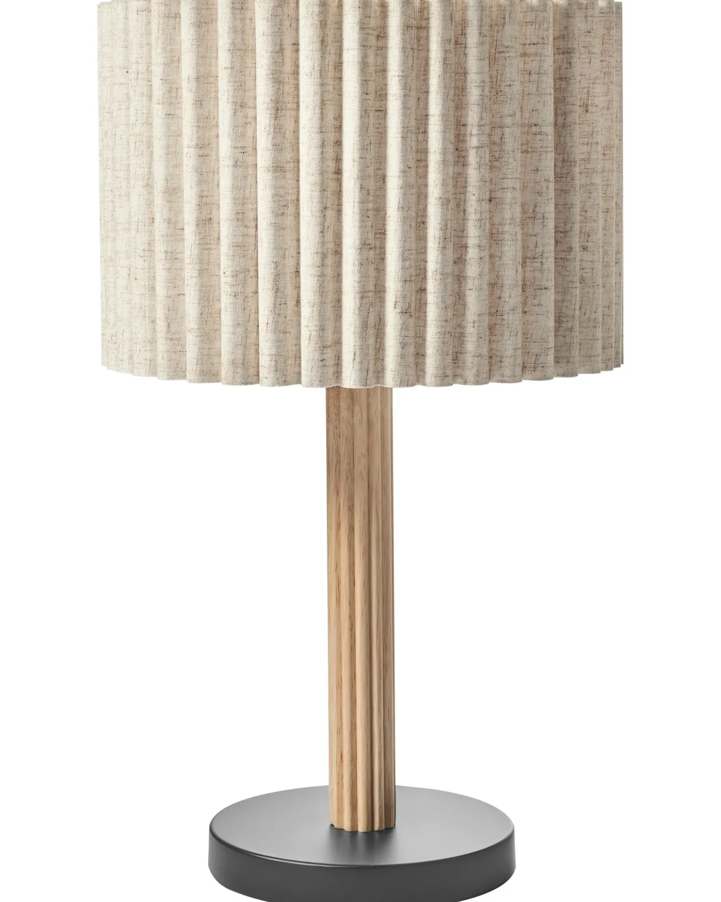 Bordlampe BELESSA Hør Lys Beige