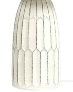 Bordlampe BELIHUL Keramik Cremehvid
