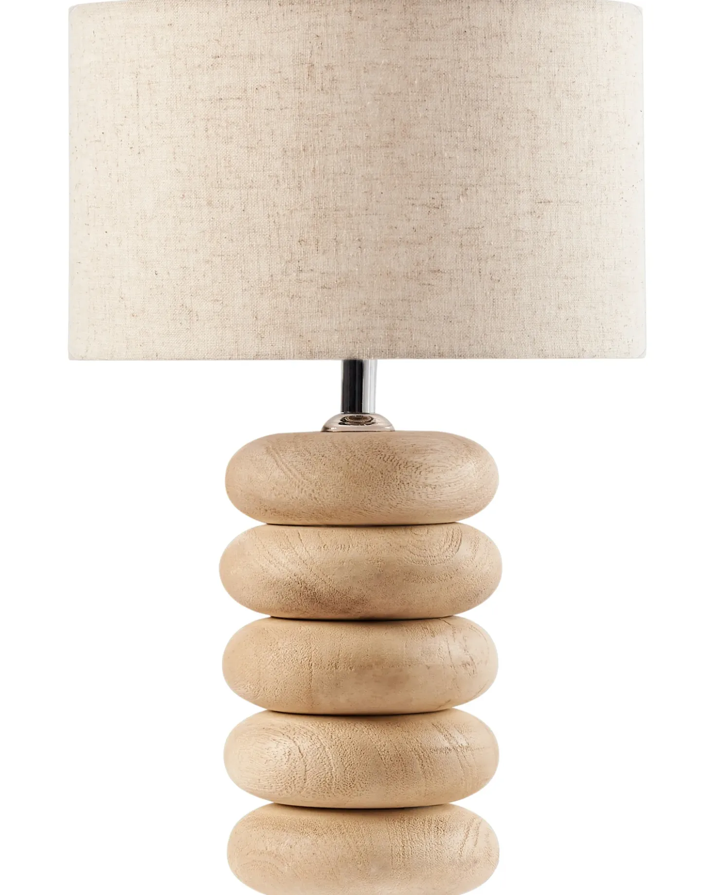 Bordlampe BETWA Mangotræ Lysebrun