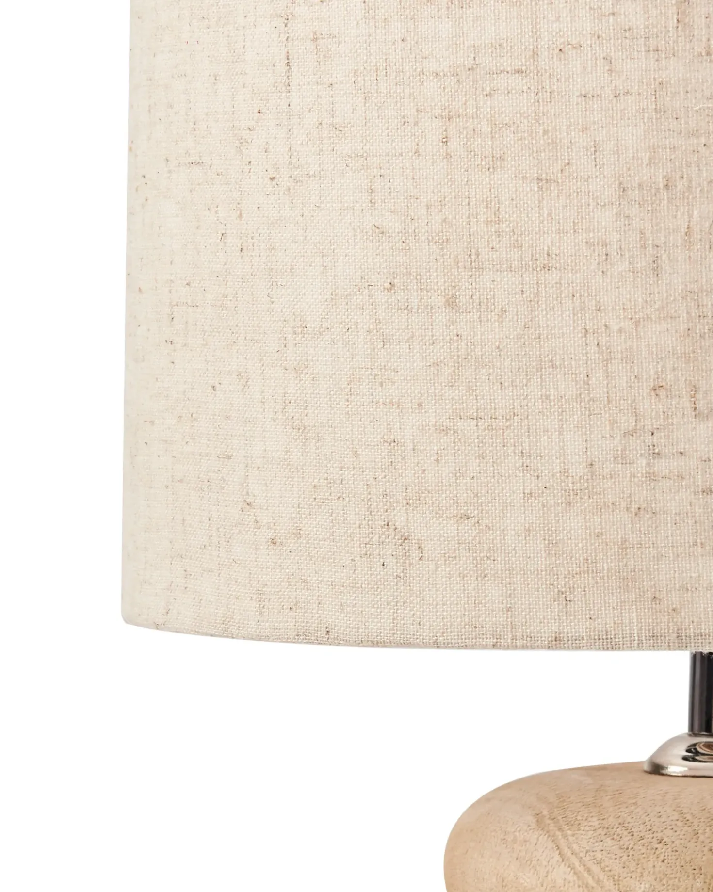 Bordlampe BETWA Mangotræ Lysebrun