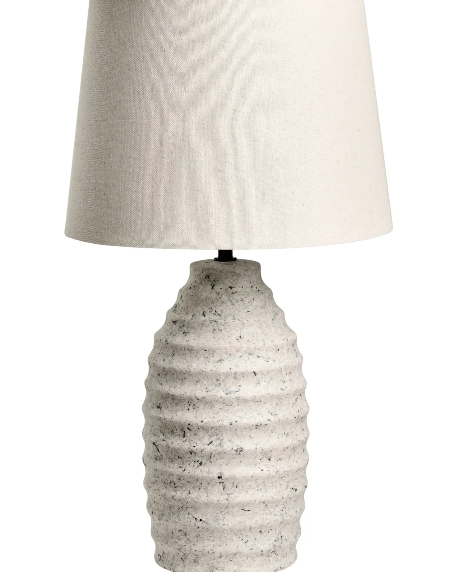 Bordlampe BILLY Keramik Cremehvid