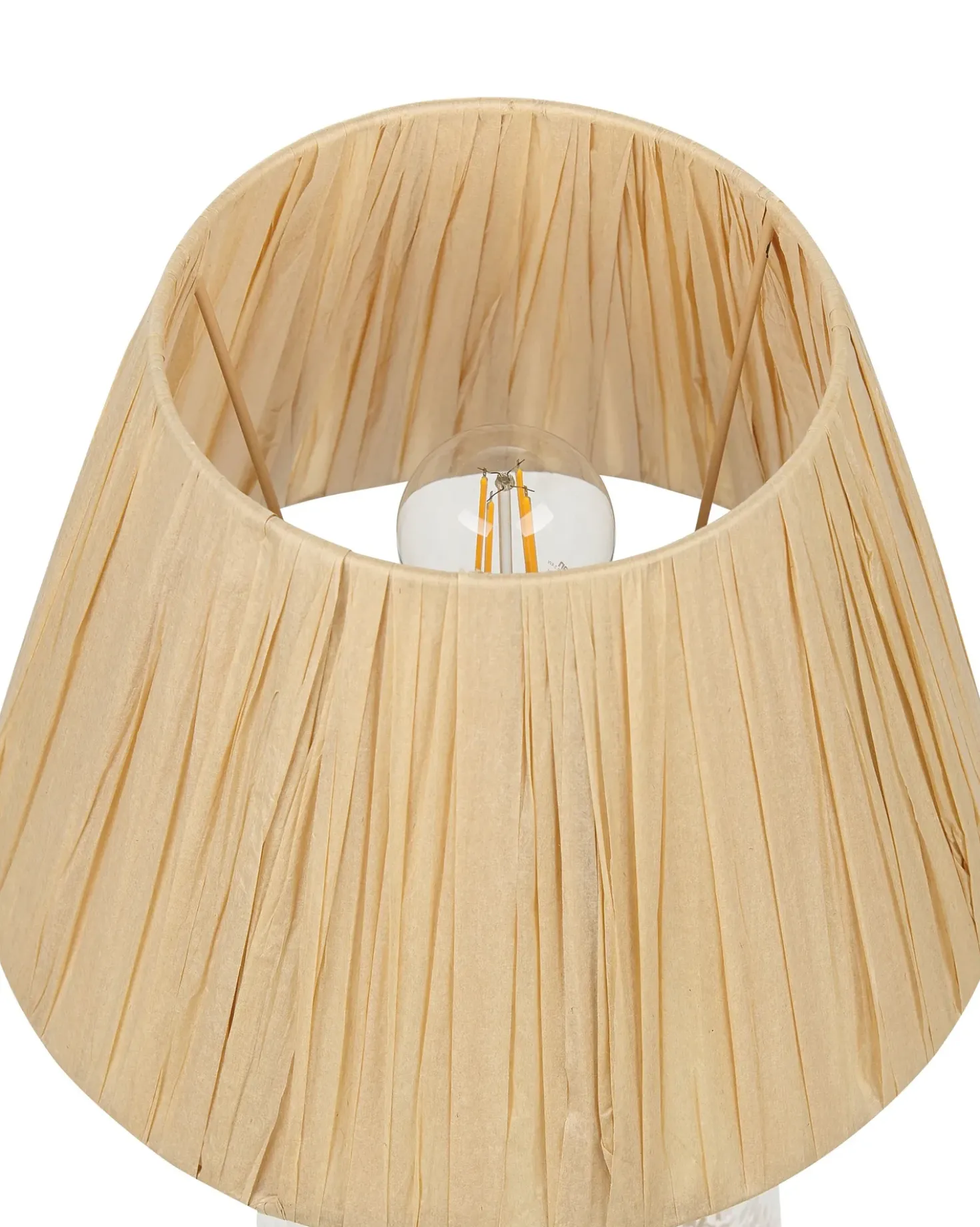 Bordlampe BLANCO Glas Naturlig