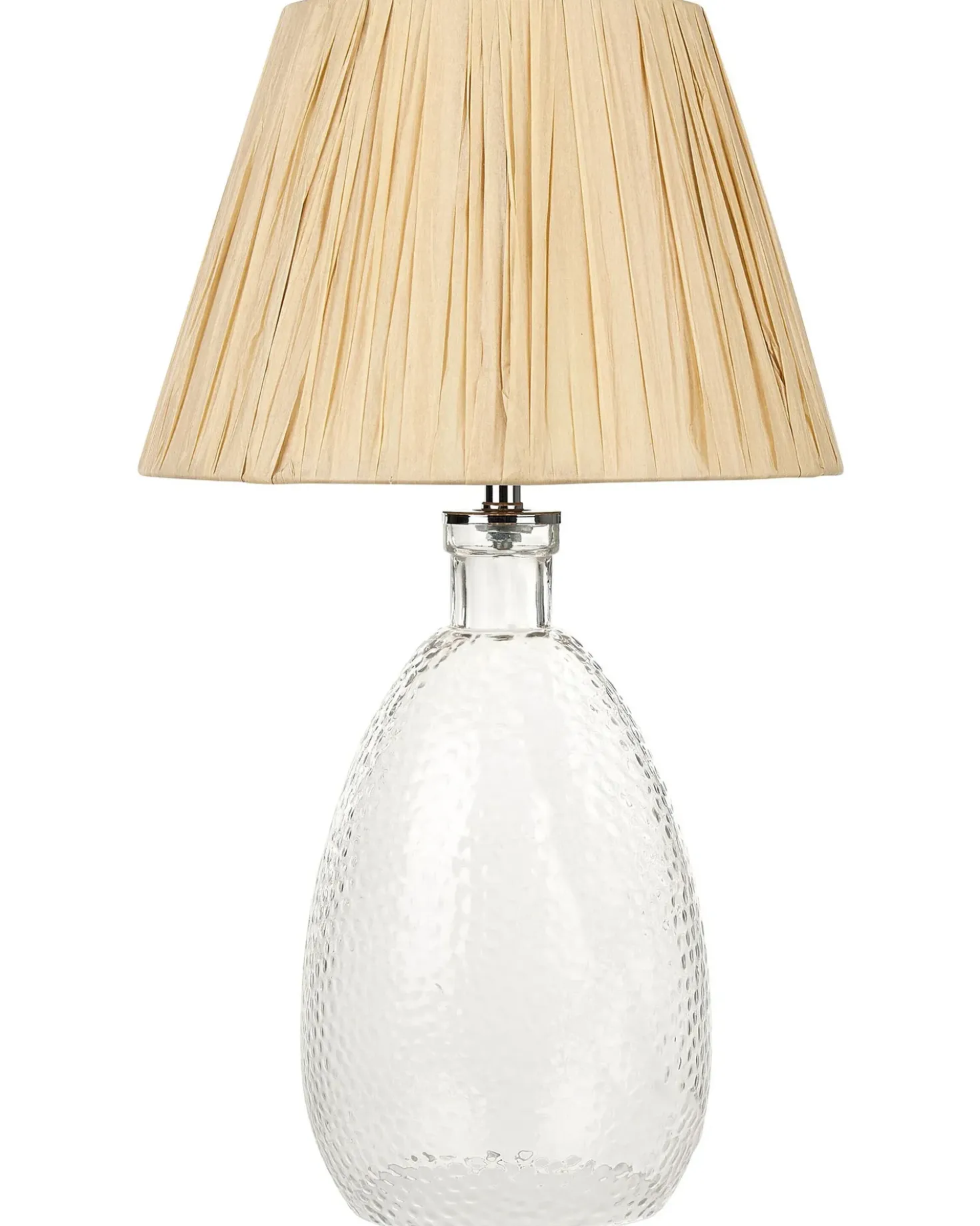 Bordlampe BLANCO Glas Naturlig
