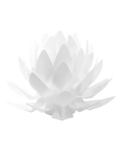 Bordlampe Blomst MUSONE Hvid