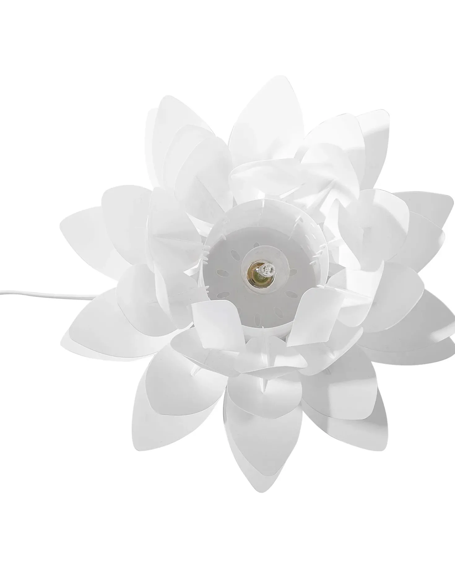 Bordlampe Blomst MUSONE Hvid
