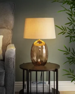 Bordlampe BONELLI Grå