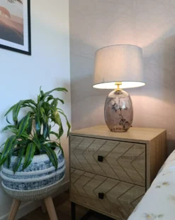 Bordlampe BONELLI Grå