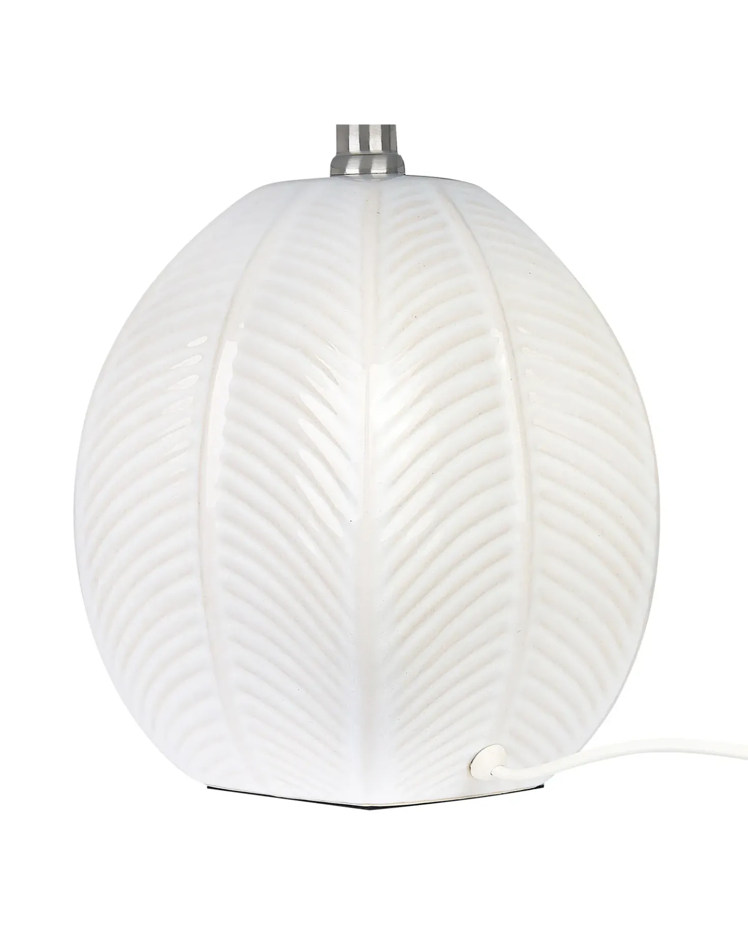 Bordlampe CADENA Keramik Beige