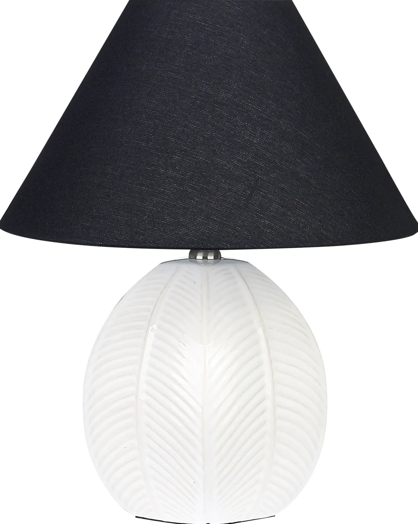 Bordlampe CADENA Keramik Beige