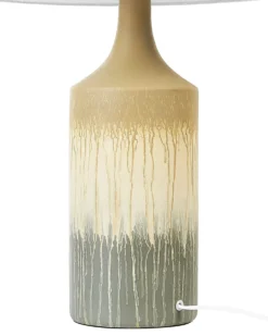 Bordlampe CALVAS Keramik Multifarvet