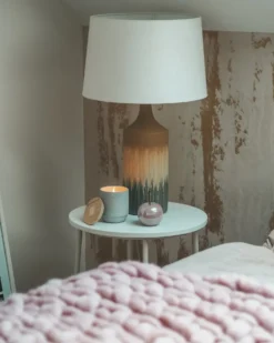 Bordlampe CALVAS Keramik Multifarvet