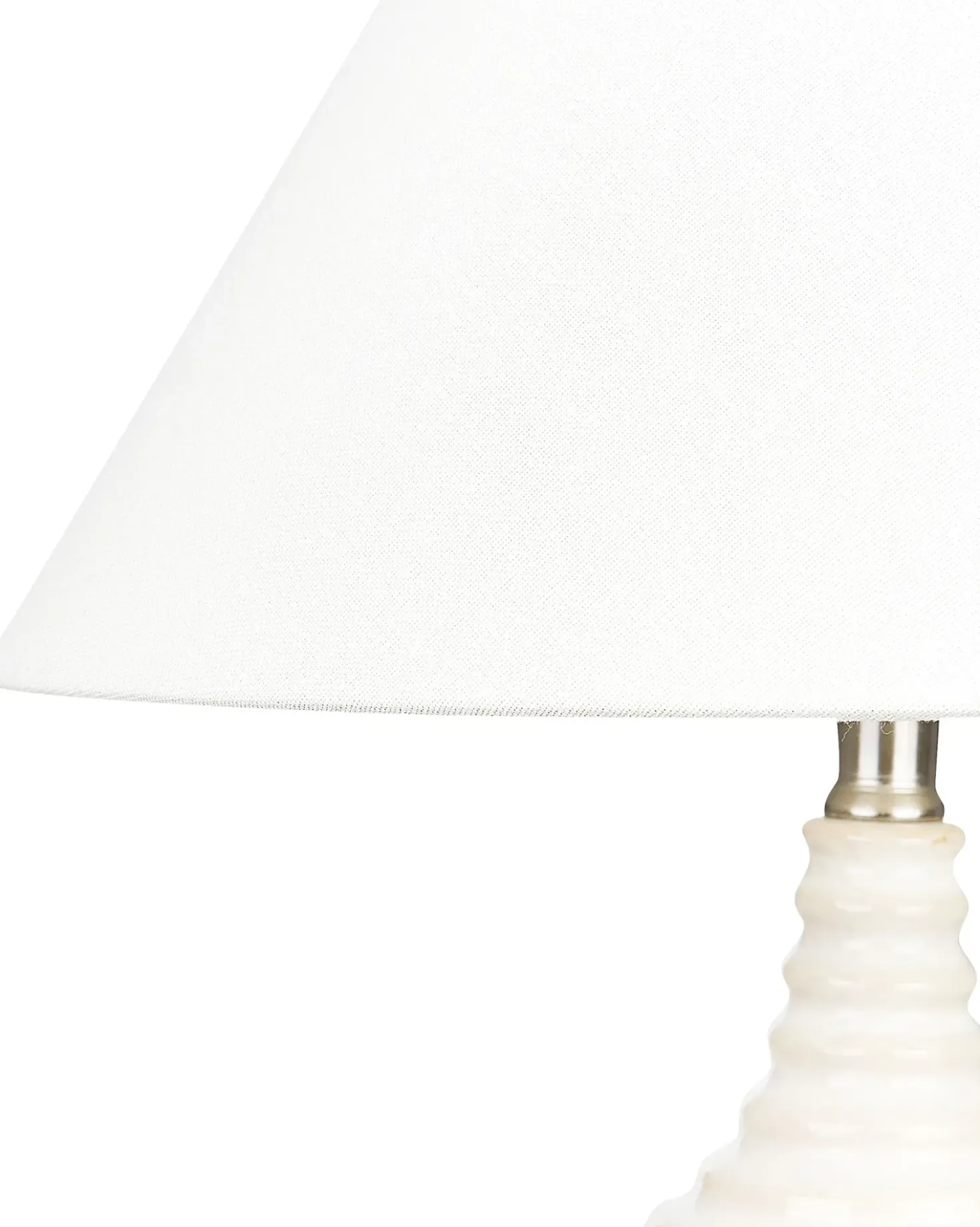 Bordlampe CELESTE Keramik Beige