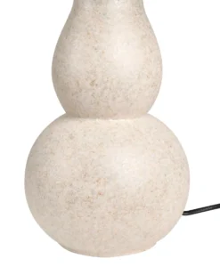 Bordlampe CHARGES Keramik Lys Beige