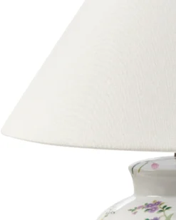 Bordlampe DIOGO Porcelæn Hvid
