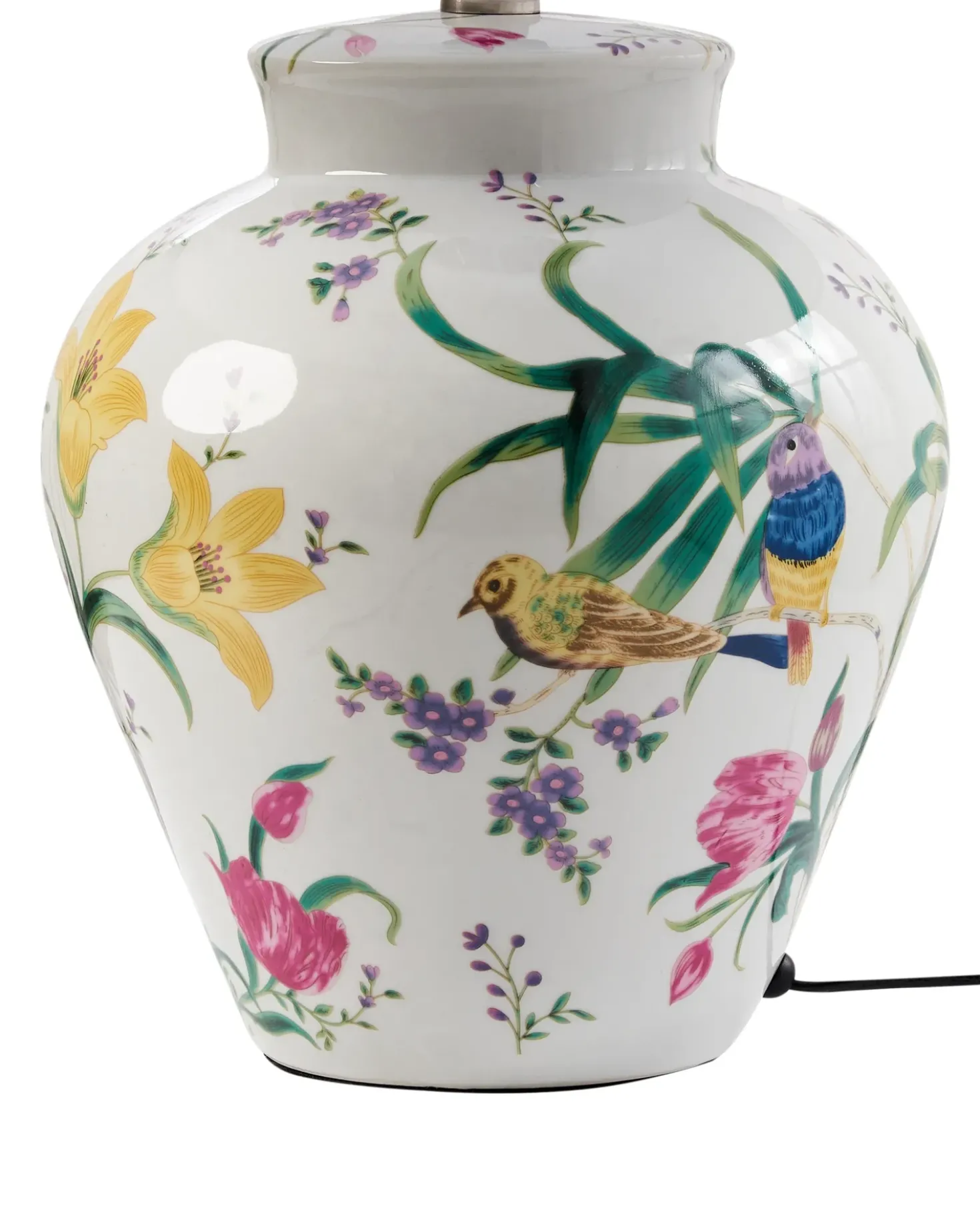 Bordlampe DIOGO Porcelæn Hvid