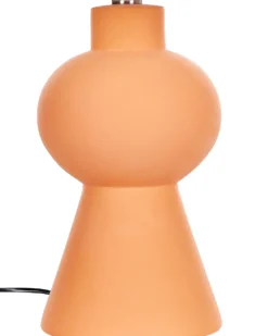 Bordlampe FABILOS Keramik Orange