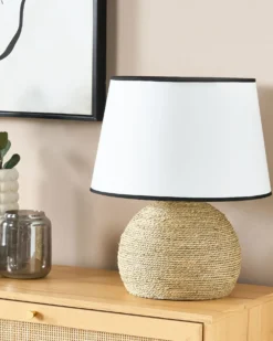 Bordlampe GROWEE Flet Naturlig