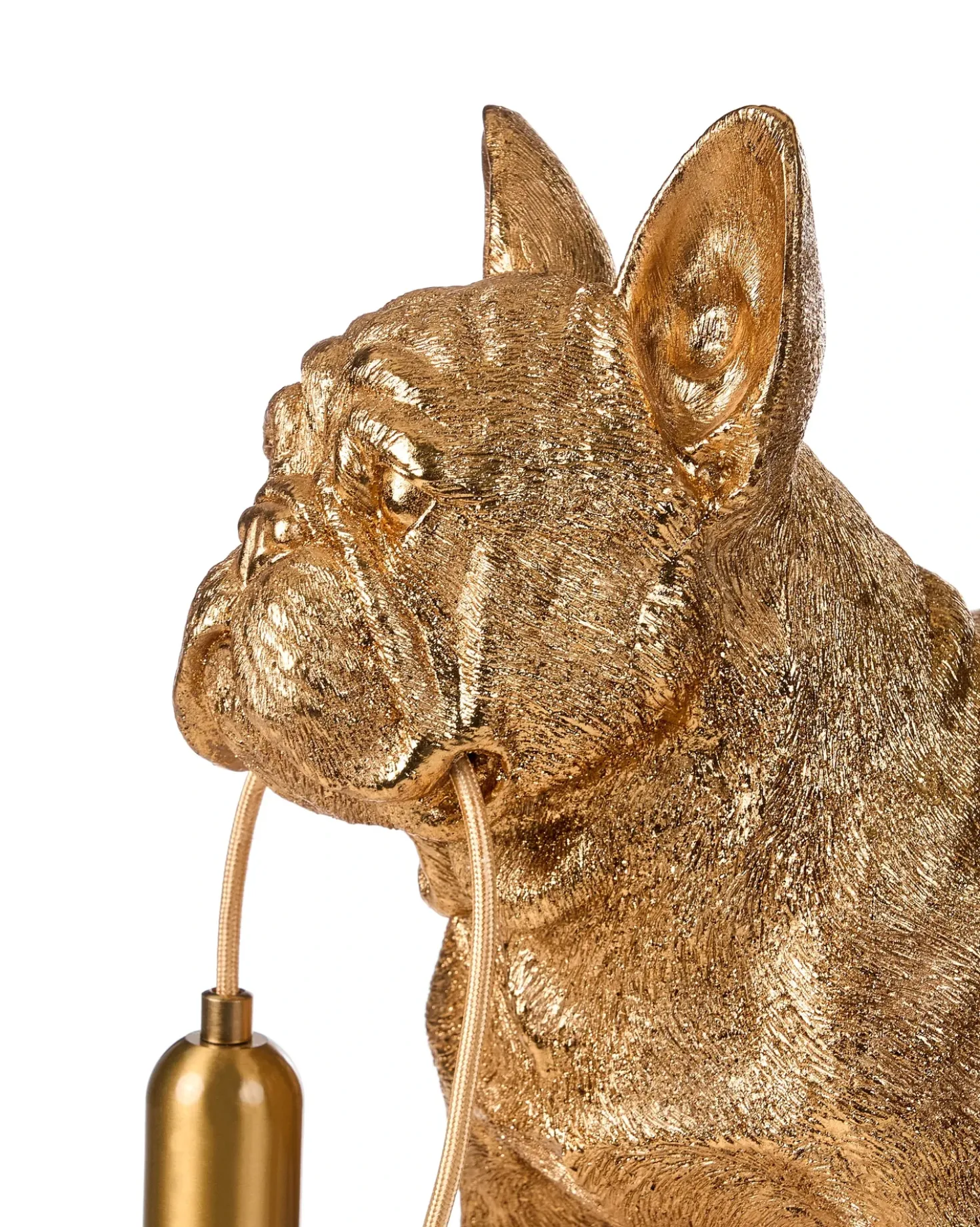 Bordlampe Hund BAXTER Guld