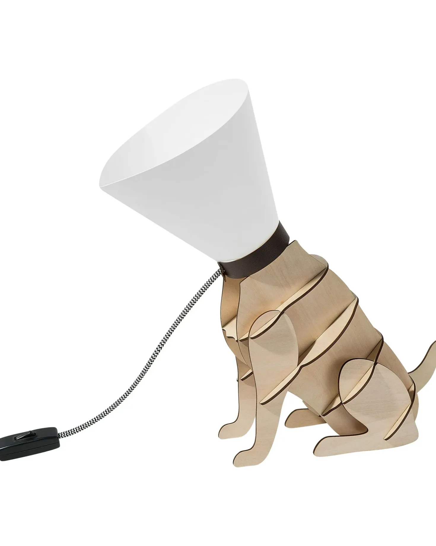 Bordlampe ISNA Lysebrun