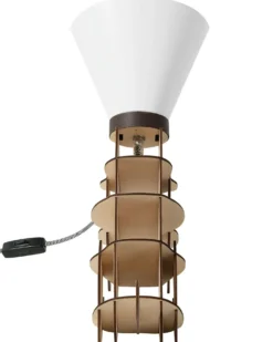 Bordlampe ISNA Lysebrun