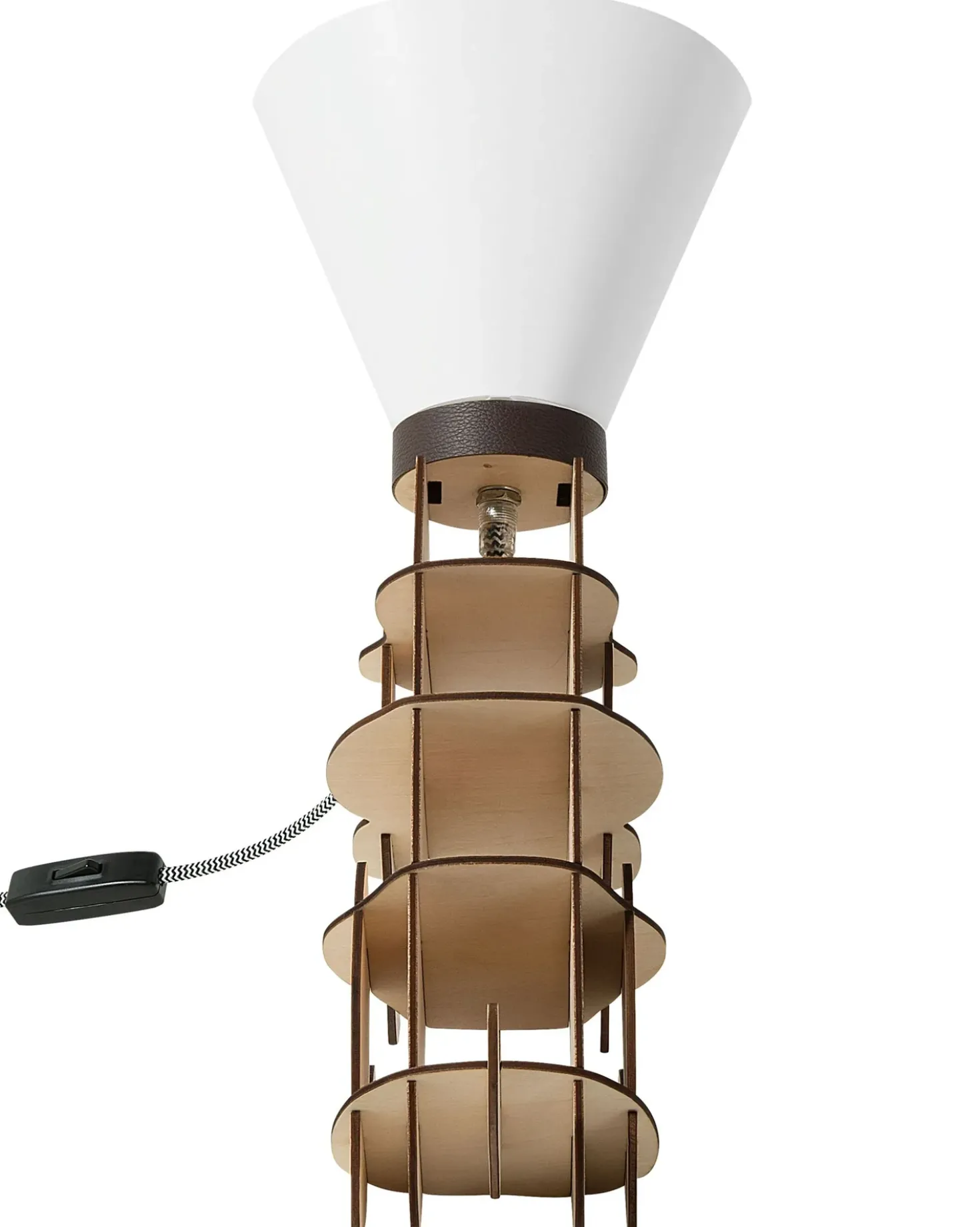 Bordlampe ISNA Lysebrun