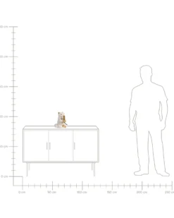 Bordlampe Kat YOKO Hvid