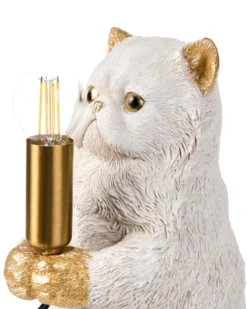 Bordlampe Kat YOKO Hvid
