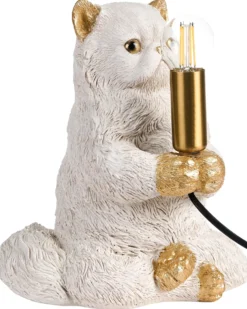 Bordlampe Kat YOKO Hvid