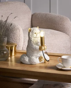 Bordlampe Kat YOKO Hvid