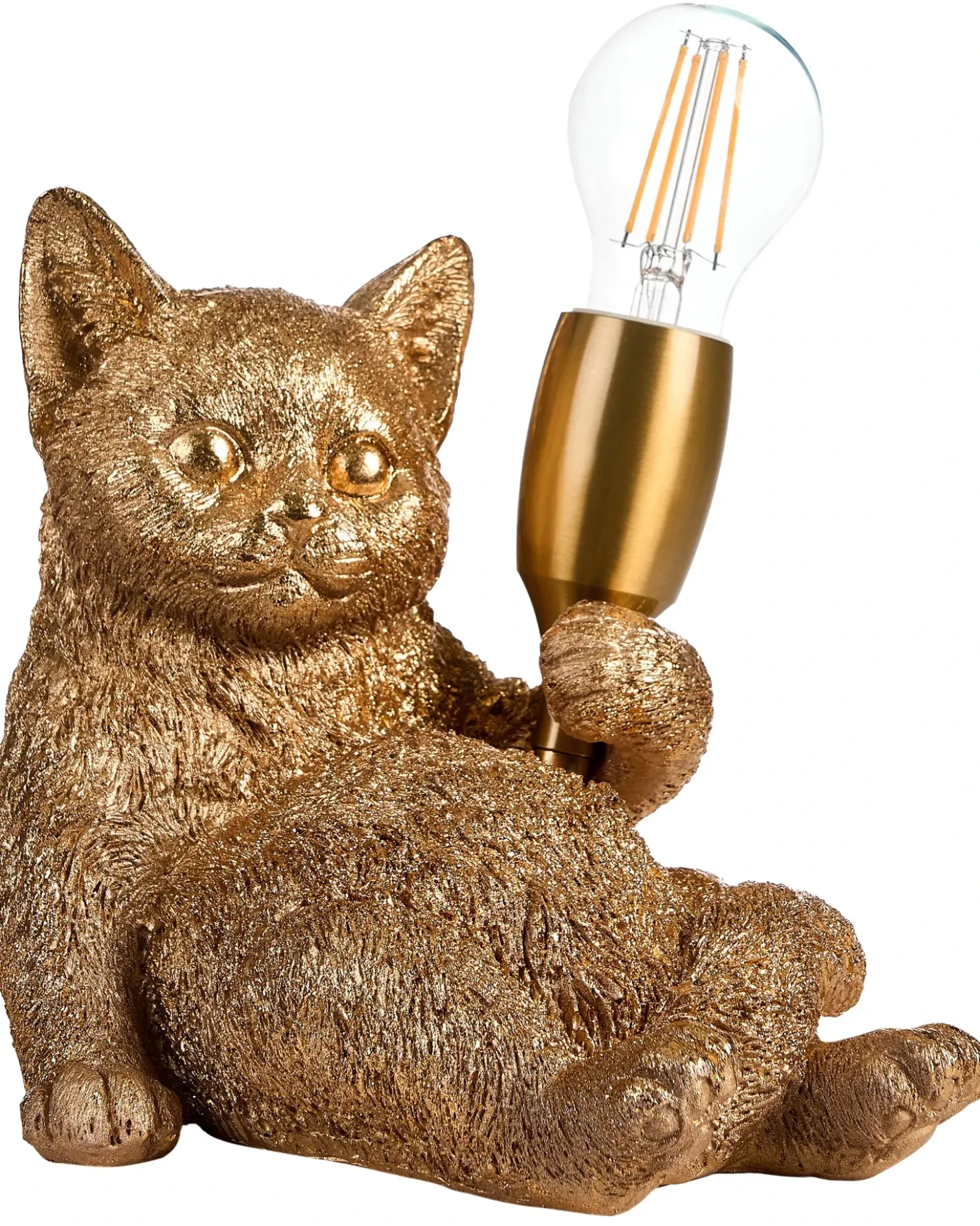 Bordlampe Kat ZIPPY Guld