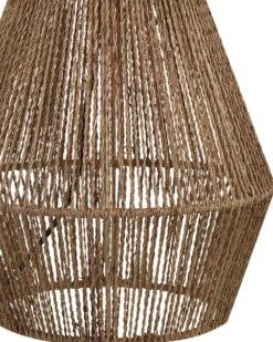 Bordlampe MALEWA papirreb Naturlig