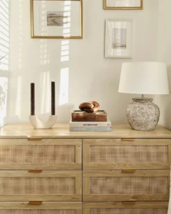 Bordlampe MAREB Keramik Beige