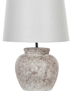 Bordlampe MAREB Keramik Beige