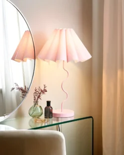 Bordlampe MASUMU Lyserød