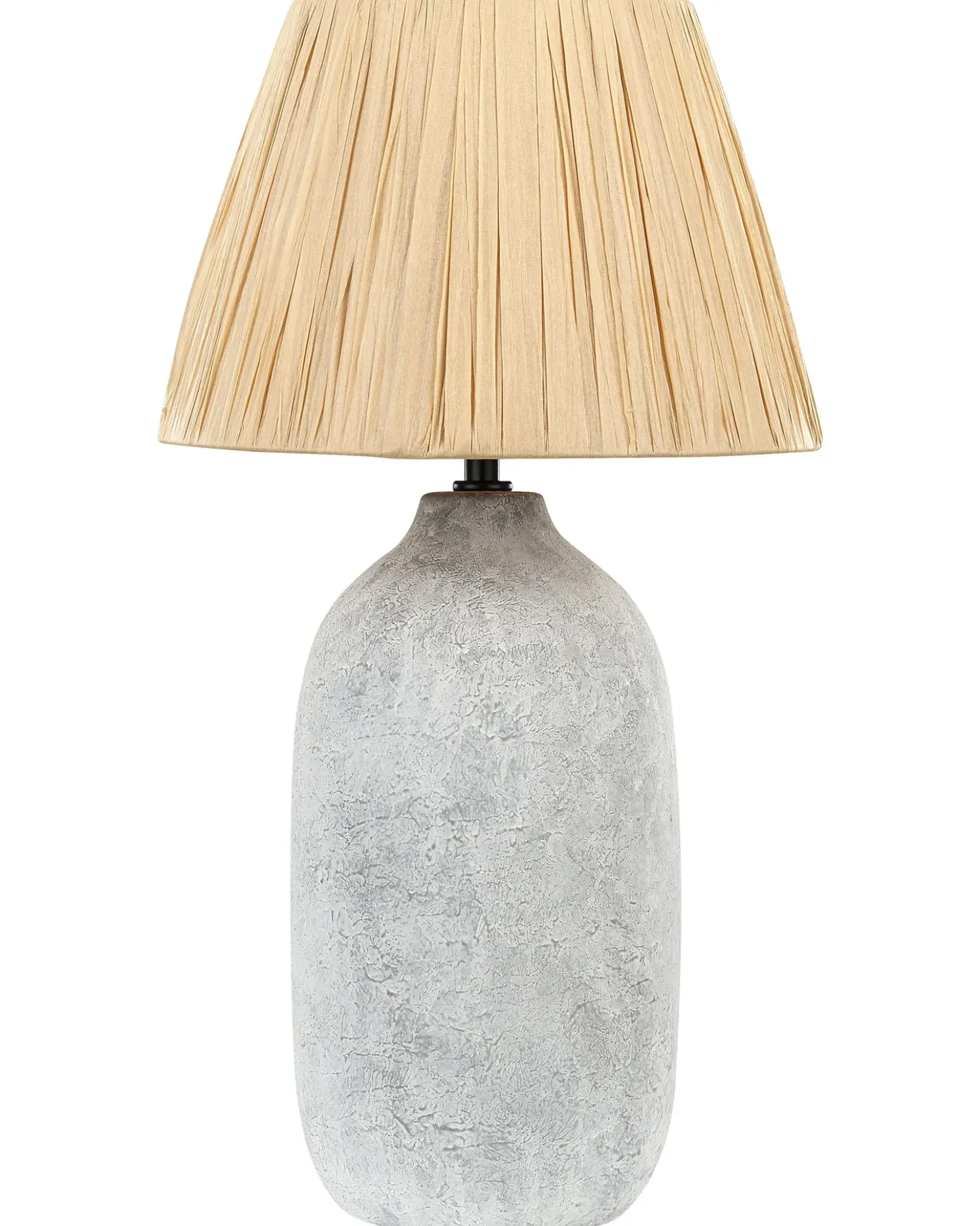 Bordlampe MATILDE Keramik Grå
