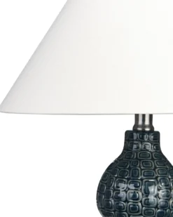 Bordlampe MATINA Keramik Hvid