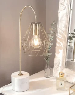 Bordlampe MOONI Metal Messing