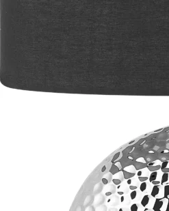 Bordlampe NASVA Keramik Sølv