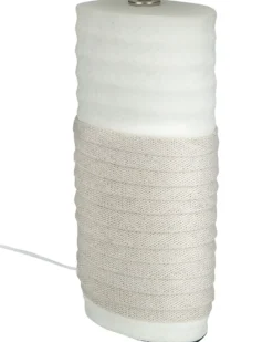Bordlampe NAVIA Porcelæn Lys Beige