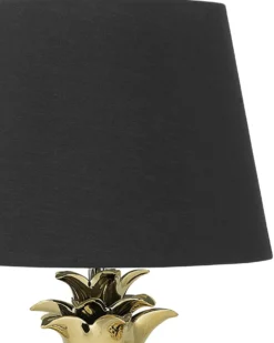 Bordlampe PINEAPPLE Keramik Guld