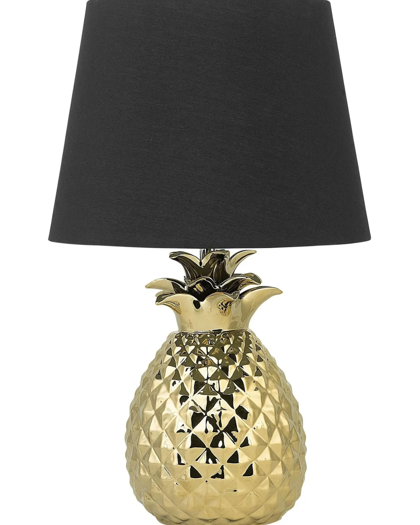 Bordlampe PINEAPPLE Keramik Guld