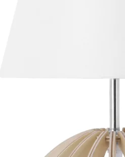 Bordlampe SAMO Brun/hvid
