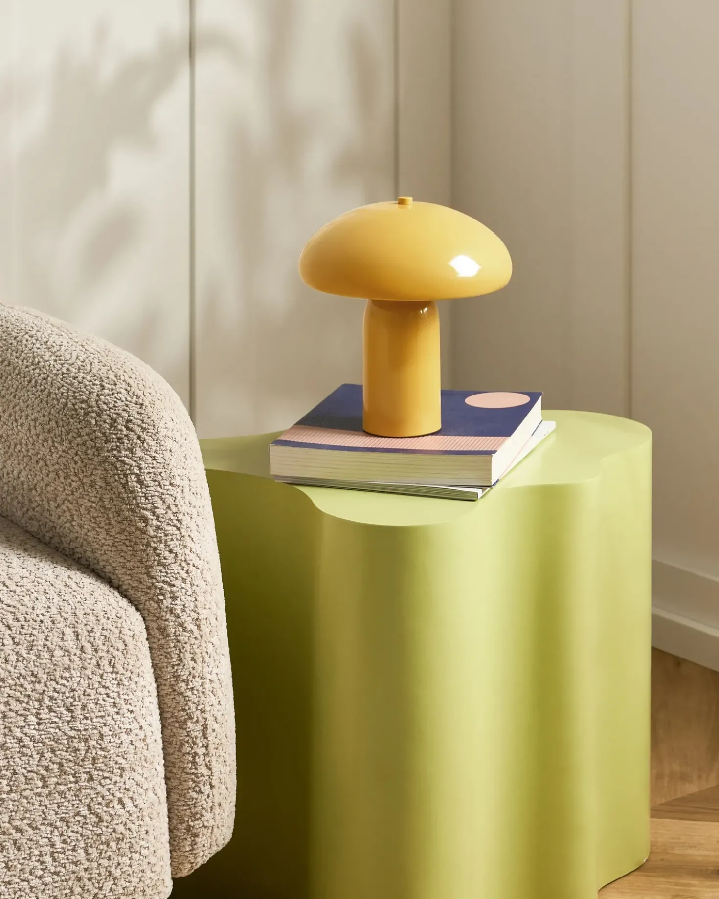 Bordlampe SANYA Metal Gul