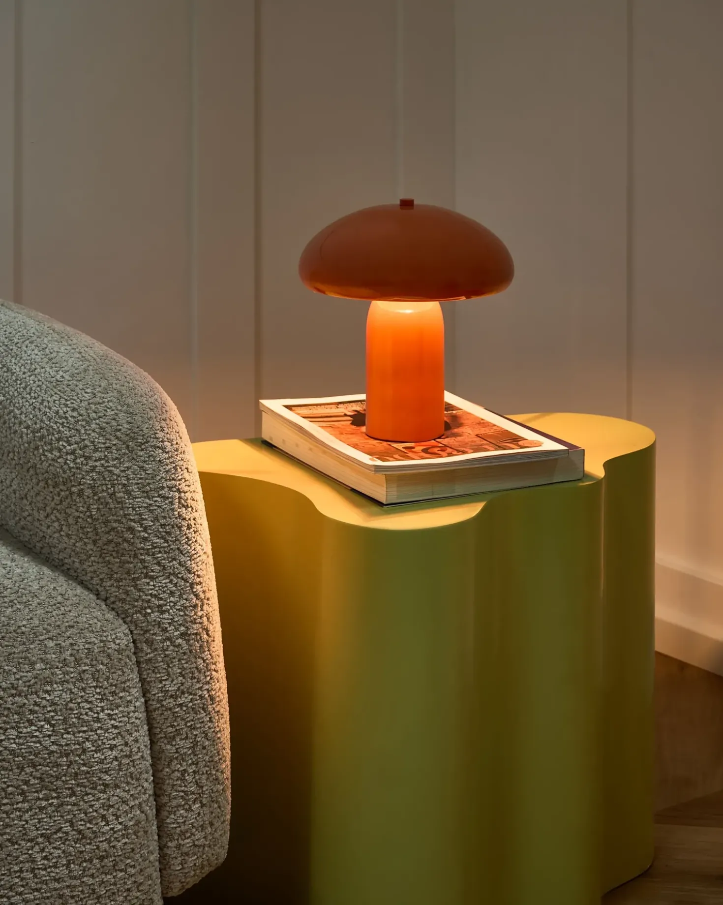 Bordlampe SANYA Metal Orange